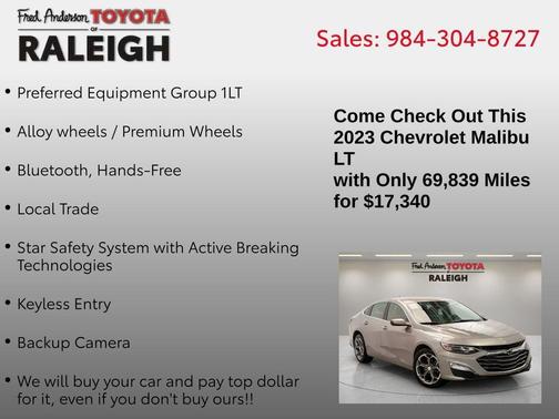 2023 Chevrolet Malibu FWD 1LT