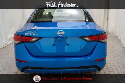 Electric Blue Metallic 2025 Nissan Sentra SV
