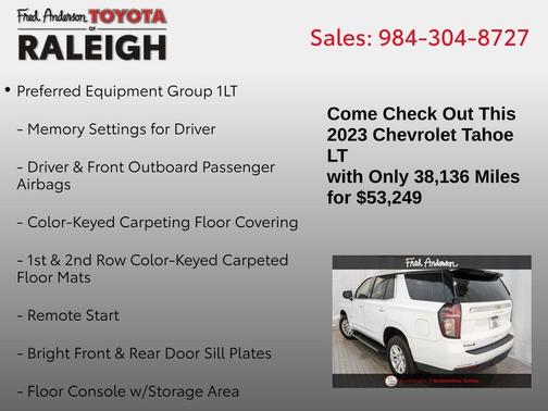 2023 Chevrolet Tahoe LT