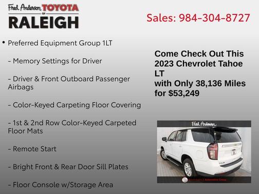 2023 Chevrolet Tahoe LT