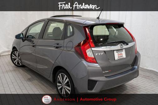 Modern Steel Metallic 2017 Honda Fit EX