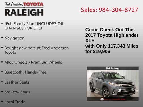 2017 Toyota Highlander XLE