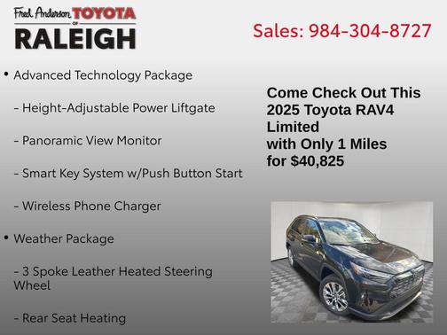 2025 Toyota RAV4 Limited