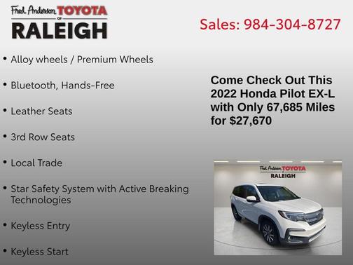 2022 Honda Pilot 2WD EX-L