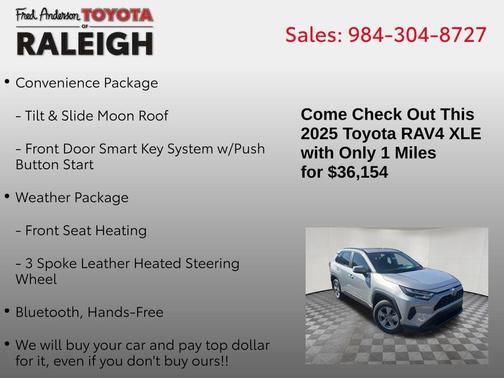 2025 Toyota RAV4 XLE