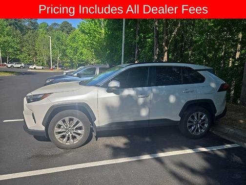 Wind Chill Pearl 2024 Toyota RAV4 XLE Premium