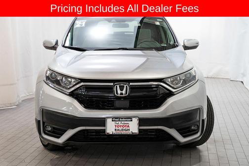 Silver 2021 Honda CR-V AWD EX