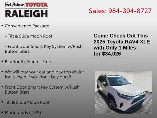 2025 Toyota RAV4 XLE