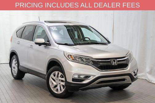 Alabaster Silver Metallic 2016 Honda CR-V EX-L