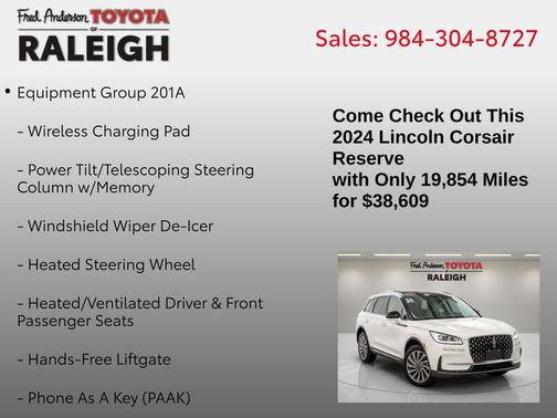 2024 Lincoln Corsair Reserve