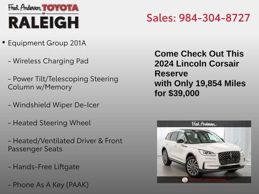 2024 Lincoln Corsair Reserve