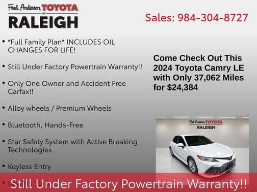 2024 Toyota Camry LE