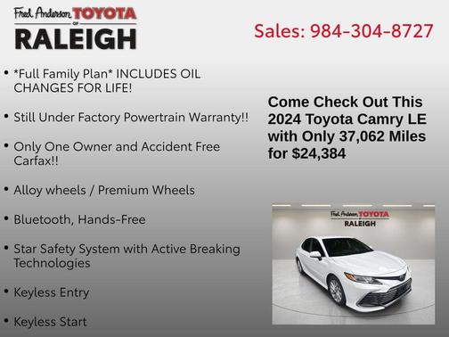 2024 Toyota Camry LE
