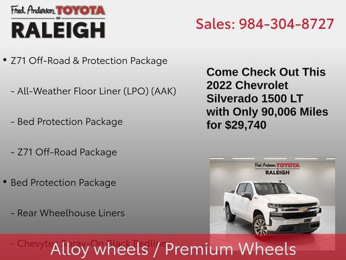 2022 Chevrolet Silverado 1500 LT