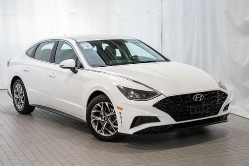 Serenity White 2023 Hyundai SONATA SEL