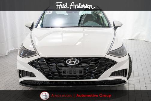 Serenity White 2023 Hyundai SONATA SEL