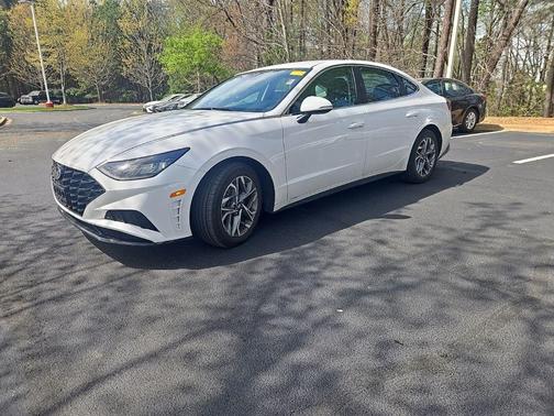 Serenity White 2023 Hyundai SONATA SEL