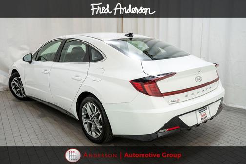 Serenity White 2023 Hyundai SONATA SEL