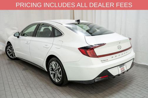Serenity White 2023 Hyundai SONATA SEL