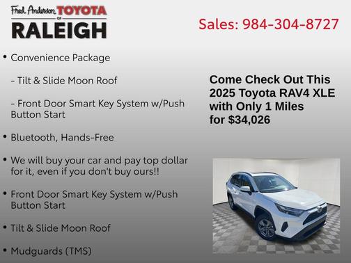 2025 Toyota RAV4 XLE