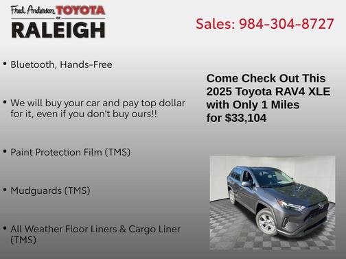 2025 Toyota RAV4 XLE