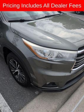 Alumina Jade Metallic 2016 Toyota Highlander XLE
