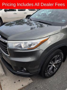 Alumina Jade Metallic 2016 Toyota Highlander XLE