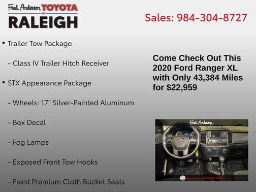 2020 Ford Ranger XL