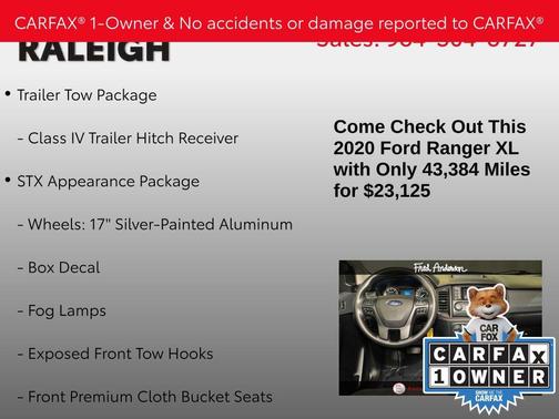 2020 Ford Ranger XL