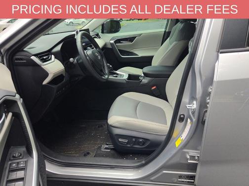 Silver Sky Metallic 2025 Toyota RAV4 Hybrid XLE Premium