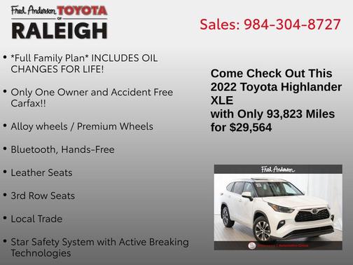 2022 Toyota Highlander XLE