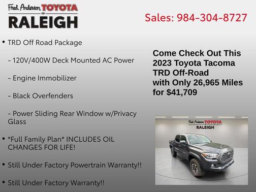 2023 Toyota Tacoma TRD Off Road