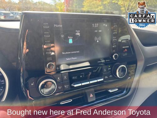 2020 Toyota Highlander Hybrid XLE
