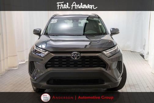 Magnetic Gray Metallic 2025 Toyota RAV4 Hybrid SE