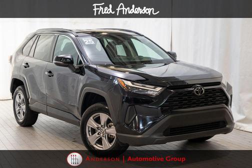 Midnight Black Metallic 2025 Toyota RAV4 XLE