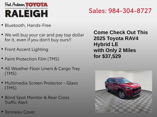 2025 Toyota RAV4 Hybrid SE