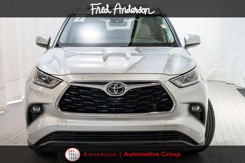 Celestial Silver Metallic 2022 Toyota Highlander Limited