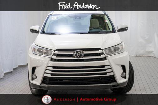 Blizzard Pearl 2018 Toyota Highlander XLE