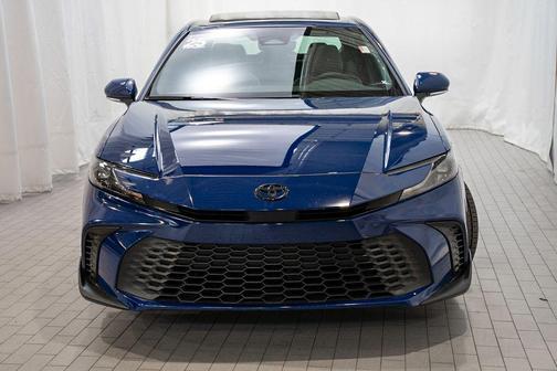 Reservoir Blue 2025 Toyota Camry SE