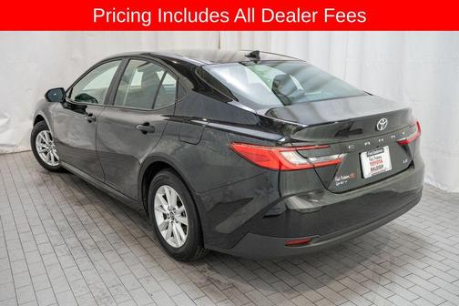 Midnight Black Metallic 2025 Toyota Camry LE