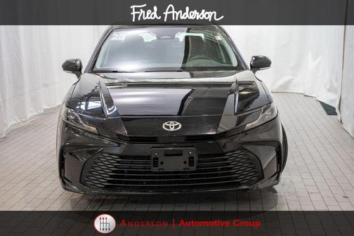 Midnight Black Metallic 2025 Toyota Camry LE