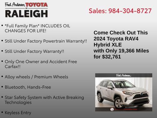 2024 Toyota RAV4 Hybrid XLE