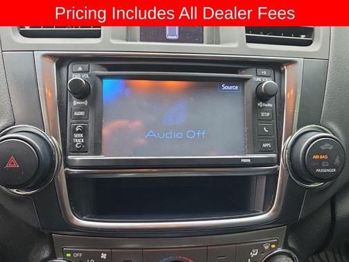 Blizzard Pearl 2013 Toyota Highlander SE