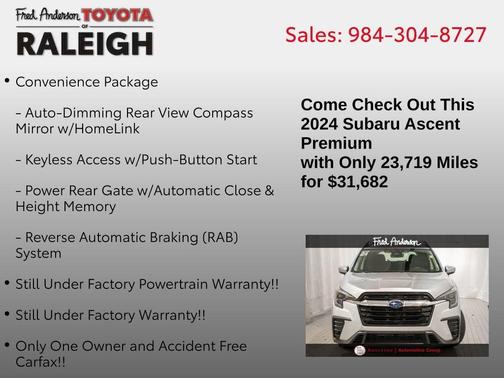 2024 Subaru Ascent Premium 7-Passenger