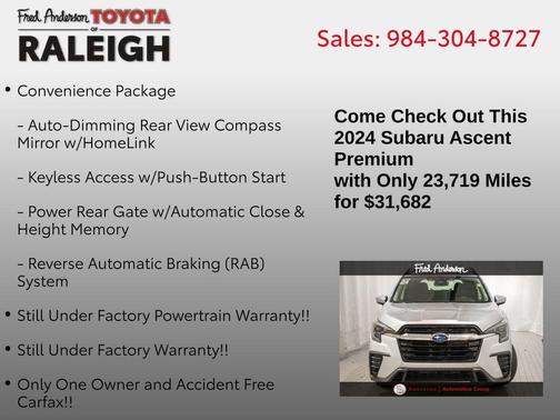 2024 Subaru Ascent Premium 7-Passenger