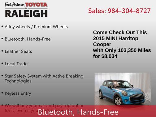 2015 MINI Hardtop Cooper