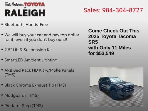 2025 Toyota Tacoma SR5