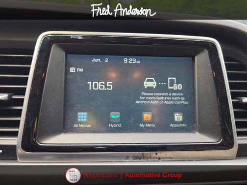 Hyper White 2018 Hyundai SONATA Hybrid SE