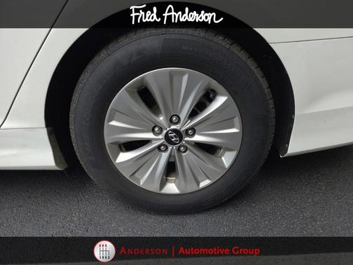 Hyper White 2018 Hyundai SONATA Hybrid SE