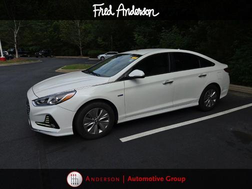 Hyper White 2018 Hyundai SONATA Hybrid SE